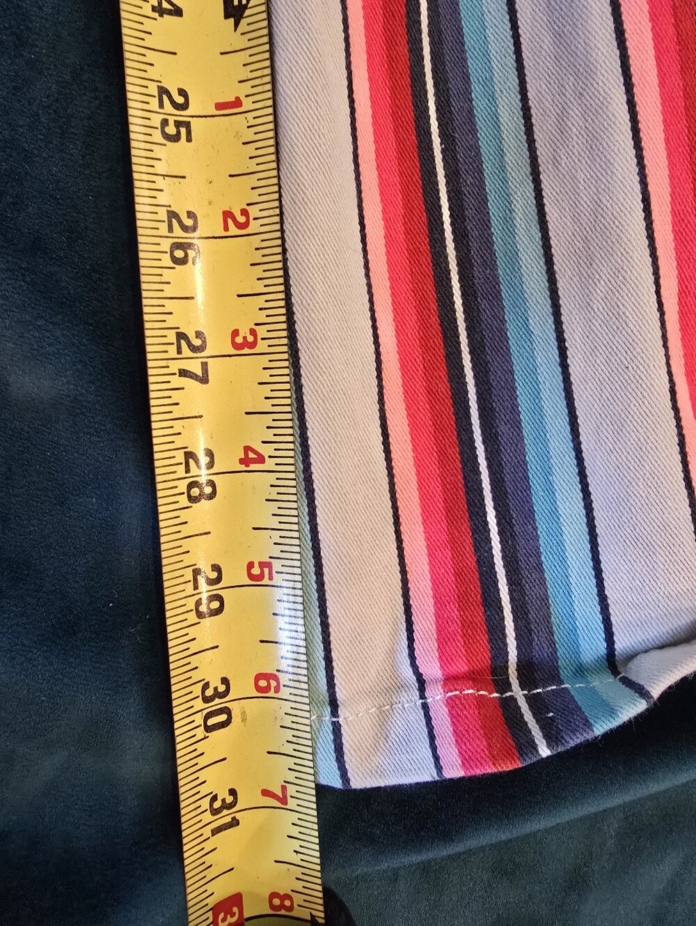 Wrangler Retro Serape Stripe Flare Jeans Women's 28x32 Western - Picture 7 of 7